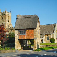 Buy canvas prints of Long Compton Warwickshire  by Alison Chambers