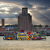 Buy canvas prints of Liverpool Mersey Ferry by Alison Chambers