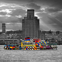 Buy canvas prints of Liverpool Mersey Ferry  by Alison Chambers