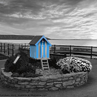 Buy canvas prints of Filey Bathing Machine Colour Selection  by Alison Chambers
