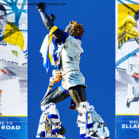 Buy canvas prints of Welcome To Elland Road  by Alison Chambers
