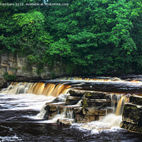 Buy canvas prints of River Swale Richmond by Alison Chambers