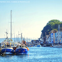 Buy canvas prints of Weymouth Harbour by Alison Chambers