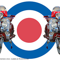 Buy canvas prints of Lambretta Scooter  by Alison Chambers