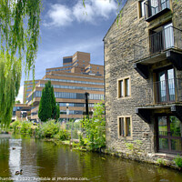 Buy canvas prints of Huddersfield University  by Alison Chambers