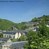 Buy canvas prints of Hebden Bridge View by Alison Chambers