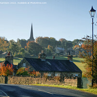 Buy canvas prints of Autumn In Wentworth Village  by Alison Chambers
