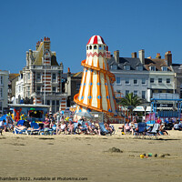 Buy canvas prints of Weymouth Beach by Alison Chambers