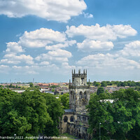 Buy canvas prints of All Saints Church Pontefract  by Alison Chambers