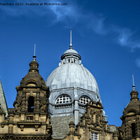 Buy canvas prints of Leeds Kirkgate Market Rooftop by Alison Chambers