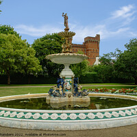 Buy canvas prints of Vivary Park Taunton by Alison Chambers
