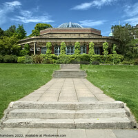 Buy canvas prints of Harrogate Valley Gardens by Alison Chambers
