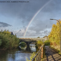 Buy canvas prints of Abyssinia Bridge Sheffield  by Alison Chambers