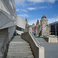 Buy canvas prints of Liverpool Modern and Traditional  by Alison Chambers