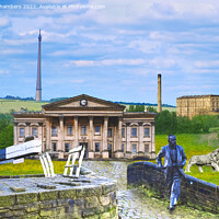 Buy canvas prints of Huddersfield Composite by Alison Chambers