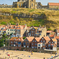 Buy canvas prints of Whitby Portrait  by Alison Chambers