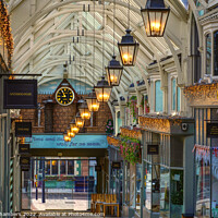 Buy canvas prints of Leeds Grand Arcade by Alison Chambers