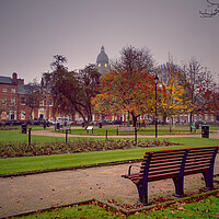 Buy canvas prints of Park Square Leeds by Alison Chambers