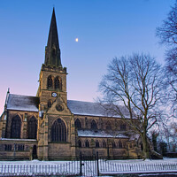 Buy canvas prints of Wentworth Church Rotherham  by Alison Chambers