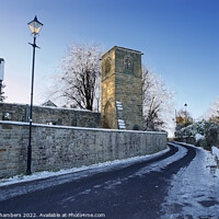 Buy canvas prints of Holy Trinity Church Wentworth  by Alison Chambers