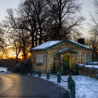 Buy canvas prints of Merry Christmas From Wentworth  by Alison Chambers