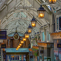 Buy canvas prints of Leeds Grand Arcade by Alison Chambers
