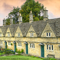 Buy canvas prints of Chipping Norton Almshouses by Alison Chambers