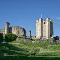 Buy canvas prints of Conisbrough Castle by Alison Chambers