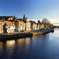 Buy canvas prints of River Ouse York by Alison Chambers