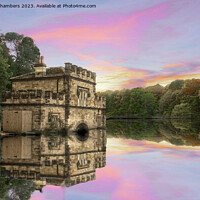 Buy canvas prints of Newmillerdam Boathouse  by Alison Chambers