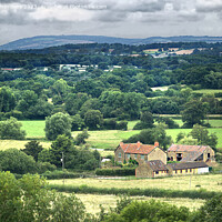 Buy canvas prints of Somerset Landscape  by Alison Chambers