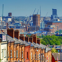 Buy canvas prints of Leeds City Skyline by Alison Chambers