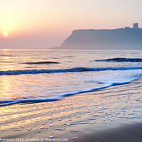 Buy canvas prints of Scarborough Sunrise  by Alison Chambers