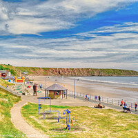 Buy canvas prints of Filey by Alison Chambers