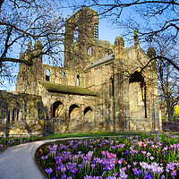 Buy canvas prints of Kirkstall Abbey  by Alison Chambers