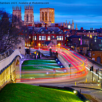 Buy canvas prints of York At Night by Alison Chambers