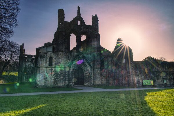 Kirkstall Abbey Picture Board by Alison Chambers