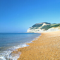 Buy canvas prints of Seatown Dorset by Alison Chambers