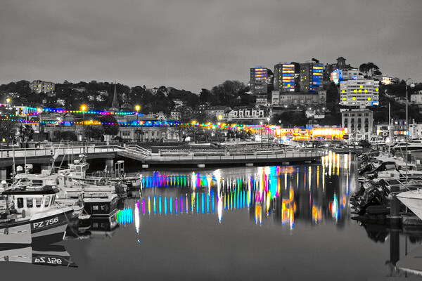 Torquay Harbour  Picture Board by Alison Chambers