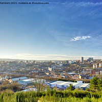 Buy canvas prints of Sheffield Skyline View by Alison Chambers