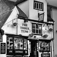 Buy canvas prints of The Three Tuns York  by Alison Chambers