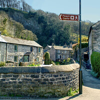 Buy canvas prints of Castleton by Alison Chambers