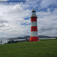 Buy canvas prints of Smeatons Tower Plymouth by Alison Chambers