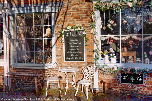 York Cafe Picture Board by Alison Chambers
