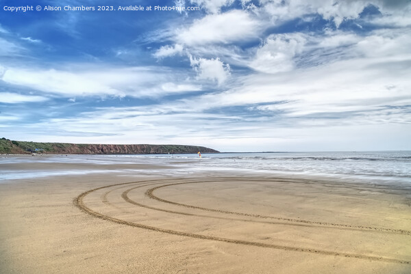 Filey Picture Board by Alison Chambers