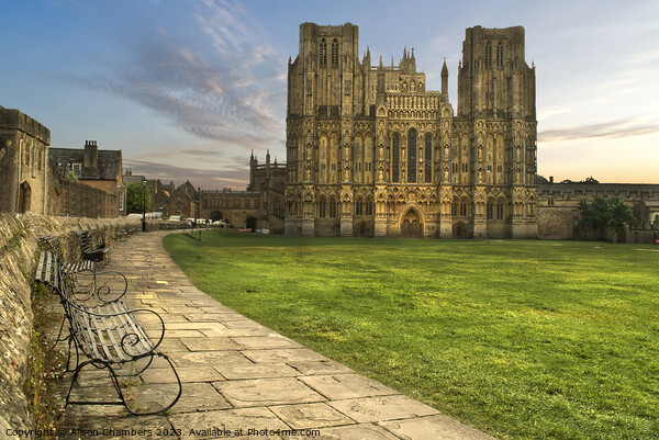 Wells Cathedral Picture Board by Alison Chambers