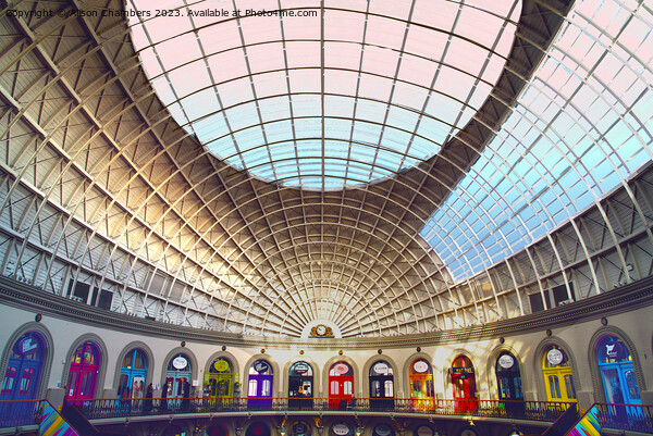 Leeds Corn Exchange  Picture Board by Alison Chambers
