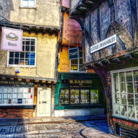 Buy canvas prints of The Shambles York by Alison Chambers