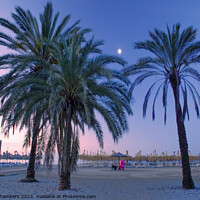 Buy canvas prints of Marbella Beach by Alison Chambers