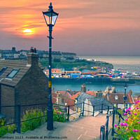 Buy canvas prints of 199 Steps Whitby by Alison Chambers